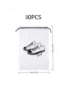 SHEIN Boots Storage Bag, Long Boots And Short Boots Storage Shoe Bag, New Fashion Transparent Shoe Boot Dust Cover, Boot Bags For Women's Tall And Ankle Boots,Travel Home Non-Woven Boot Bag, Zippered Boot Covers With Carry Handles, Thickened Waterproof Portable Handheld Boot Storage Bag, Protective, Breathable, And Space-Saving - Ideal For Travel, Closet Organization, And Shoe Protection, Suitable For Flat Shoes, Ankle Boots And High Boots - Clear - View 25