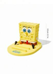 SpongeBob SquarePants | SHEIN 可爱手机支架，桌面摆件，桌面装饰，礼物 - 黃色 - 查看 3