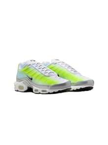 Nike Unisex Air Max Plus Cyber - White/Black-network-glacier Blue - View 2