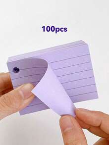 SHEIN 1000 Pezzi Chiluxendo Bristol Flash Cards, Schede A8 Perforate, Fogli di Tracciamento Flashcard, Schede di Revisione, con 10 Anelli di Rilegatura per Note di Studio a Scuola, in Ufficio e a Casa (10 Colori), Forniture Scolastiche, Ritorno a Scuola