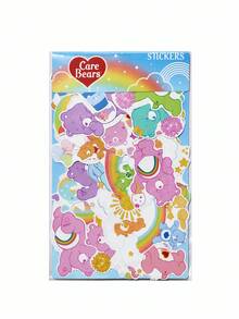 SHEIN X Care Bears Bộ 39 miếng dán họa tiết Gấu hoạt hình, Gấu may mắn, Gấu Funshine, Gấu chia sẻ, Gấu Love-A-Lot, Phù hợp cho học sinh, nam và nữ, dán lên sổ tay, nhật ký, đồ thủ công mỹ nghệ và các vật dụng tương tự. Cũng có thể dùng để cá nhân hóa ván trượt, máy tính xách tay và hành lý. Keo dán có thể tháo rời, dễ dàng xé mà không để lại cặn. - Nhiều màu - Xem 5