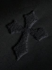 PAVTROS Manfinity Streetrush Sudadera con capucha bordada Brooklyn de estilo callejero popular para hombres, adecuada para festivales de música al aire libre, discotecas, bares, regalo para novio/esposo, regalo de aniversario, negro, ropa de calle, cálido invierno, Navidad, otoño