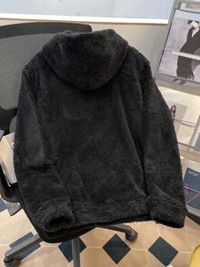 Claim Dot Men's Embroidered Fleece Hoodie, Comfortable & Versatile. Suitable For Autumn/Winter, Home, Outdoor, School, Friend's Gift, Long Sleeve Top