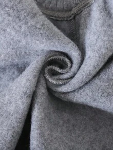 SHEIN 3 件套女婴可爱休闲百搭蝴蝶图案羊毛松紧腰裤，秋冬 - 彩色 - 查看 6