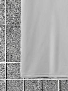 Manfinity Homme Men's Solid Drop Shoulder Short Sleeve T-Shirt And Shorts 2pcs/Set