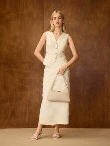 MOTF PREMIUM PU LEATHER KISS LOCK SHOULDER BAG - Apricot - View 8