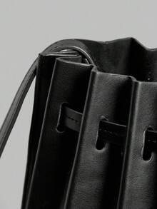 Ontre Ladies' Single Shoulder Bag - Black - View 6