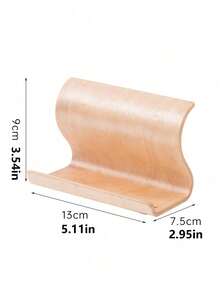 1 Giá đỡ điện thoại bằng gỗ, thích hợp cho bàn làm việc văn phòng, kệ đựng đồ trên bàn, đồ dùng học tập. - Nhiều màu - Xem 17