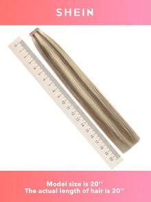 20PCS Straight Tape In Human Hair Extensions 100% Real Remy Human Hair 14-24inches Natural High Quality 50G/Pack For Salon Silky Seamless Invisible PU Tape In Hair Extensions