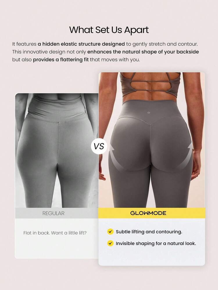 31" Mallas levantadoras de glúteos con efecto refrigerante y absorción de sudor PeakBum Powersculpt™-Air Play The Flare para entrenamiento de alto impacto, running y ejercicio