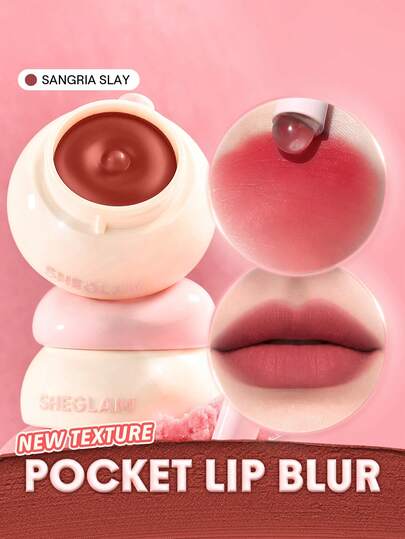 SHEGLAM Bounce Putty Pocket Pasta labial-Sangria Slay lip combo Marca Belleza Maquillaje Maquullaje Cosmética para Mujeres Niñas Perfecto para Invierno Primavera Ideal para Y2K Elegante Moda Adecuado para Cumpleaños Regalo Fiesta Listo Mejor Color