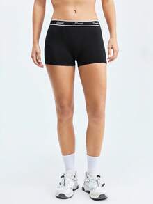LOUNGEISTA 5 Packs Multicolor Cotton Women Shorts Comfortable Minimalist Ribbon Low Rise Boxers For Daily Wear Ideal For Sports And Relaxing - Multicolor - View 5