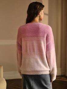 MOTF PREMIUM OMBRE PULLOVER SWEATER - Multicolor - View 4