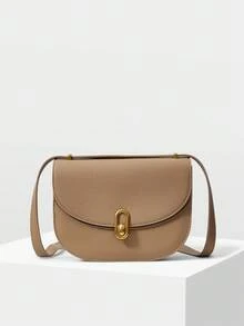 MOTF PREMIUM WOMEN'S COMMUTE SIMPLE FASHION FLAP BAG - Maroon - View 2