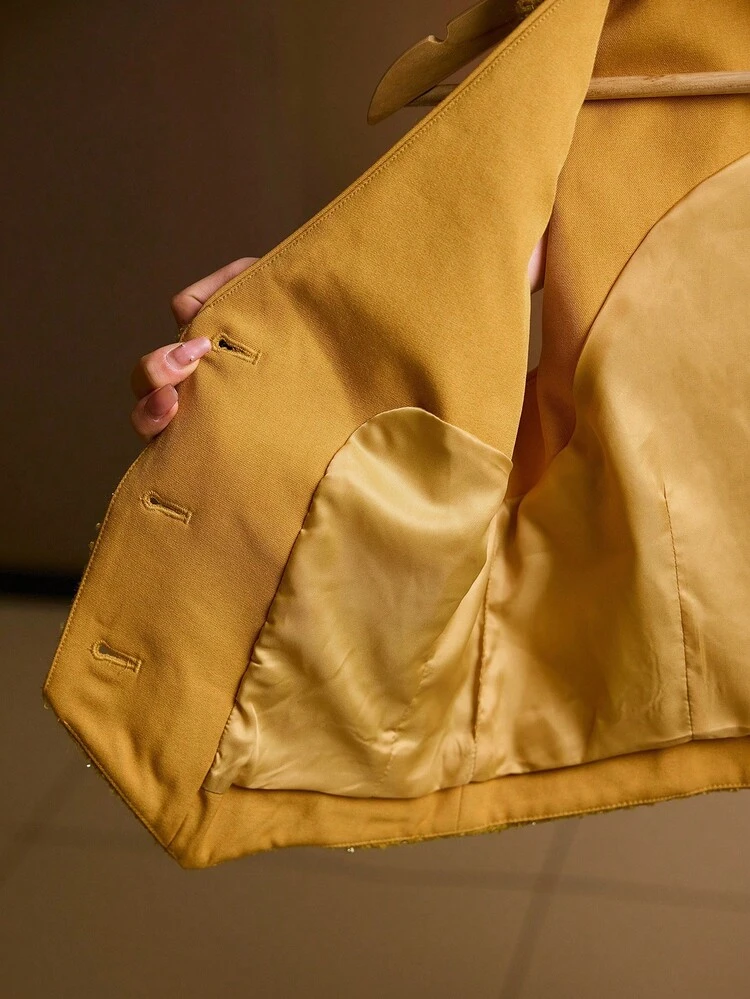 WOOL BUTTON UP WAISTCOAT FOR AUTUMN & WINTER