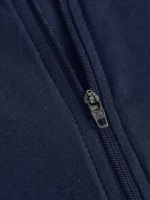 SHEIN Girlism Teen Girls Casual Elastic Half-Zip V-Neck Snug Fit Long Sleeve Tee, Basic Essential Autumn Winter Outerwear Fall