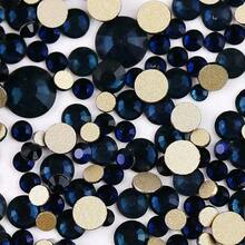 2-6 mm, 6 dimensiuni mixte, 1440 buc/pachet, auriu strălucitor, spate argintiu, spate plat, pietre decorative fără fixare termică, mărgele artistice cu diamant, strasuri, manichiură DIY, decorațiuni, brelocuri, pietre prețioase, consumabile - Dimensiuni mixte - Vizualizare 45