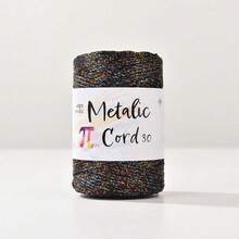 100 متر/لفة حبل معدني متعدد الألوان بسمك 3 مم، وزن 90 جرام، مناسب لأعمال الحرف اليدوية DIY، نسج الحقائب، تغليف الهدايا وديكورات عيد الميلاد