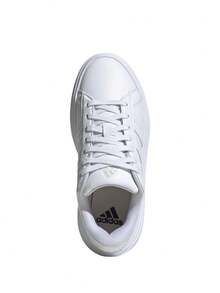 Adidas GRAND COURT PLATFORM - Cloud White / Cloud White / Crystal White - View 3