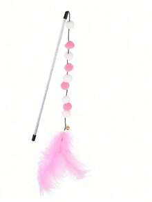 Giocattoli per gatti, palline di lana, giocattoli interattivi con fettuccia, bastoncini, palline di peluche colorate con campanellino, accessori per animali domestici