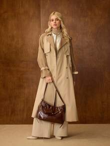 MOTF PREMIUM TÚI ĐEO VAI BẰNG DA PU - màu nâu - Xem 5