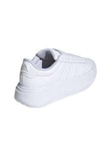 Adidas GRAND COURT PLATFORM - Cloud White / Cloud White / Crystal White - View 5