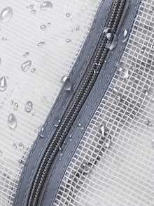 SHEIN Boots Storage Bag, Long Boots And Short Boots Storage Shoe Bag, New Fashion Transparent Shoe Boot Dust Cover, Boot Bags For Women's Tall And Ankle Boots,Travel Home Non-Woven Boot Bag, Zippered Boot Covers With Carry Handles, Thickened Waterproof Portable Handheld Boot Storage Bag, Protective, Breathable, And Space-Saving - Ideal For Travel, Closet Organization, And Shoe Protection, Suitable For Flat Shoes, Ankle Boots And High Boots - Clear - View 5