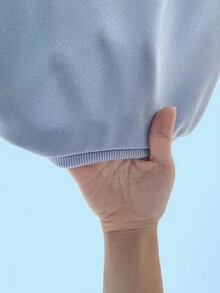 Genkimix Kids 2件套Young Boy字母印花休闲上衣+纯色锥形休闲裤 - 灰色 - 查看 8