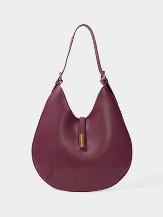 SHECARRY Women Shoulder Bags Suede Leather Autumn Winter School Travel Commute Work Elegance Exquisite, Suede Purse, Newest Fashionable Suede Bag For Women, Perfectly Matching With Fall Outfits Women