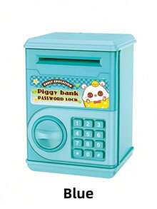 Zazumi Realistic Deposit & Withdrawal Children's ATM Money Box,Cartoon Password Smart Piggy Bank, Creative CoinPassword Storage Box, Kindergarten Children Birthday GiftToy, Password Saving Cabinet