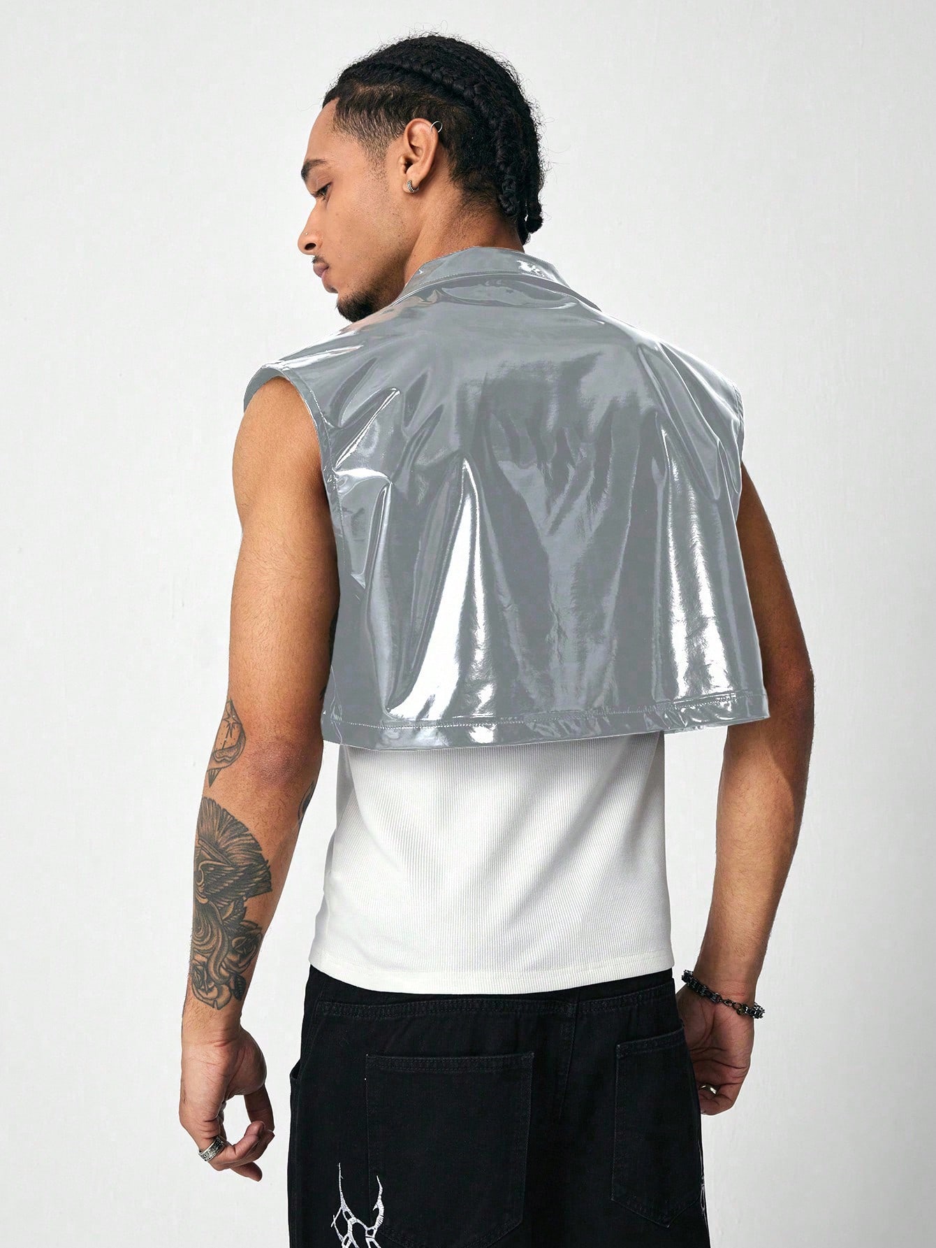 wjk archive foodie vest M 亜熱帯 00s y2k wjk archive foodie vest M