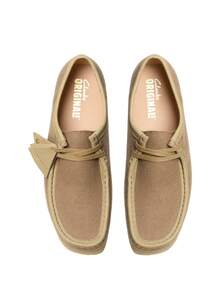 Clarks Wallabee Camel Wool - Camel - View 3