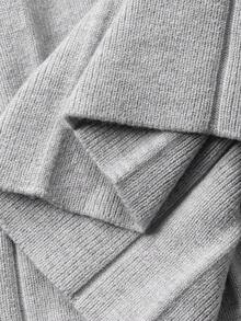 DAZY 女童针织毛衣连衣裙 - 灰色 - 查看 9