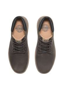 Timberland MAPLE GROVE LEATHER CHUKKA Sneakers - MEDIUM GREY FULL GRAIN - View 3