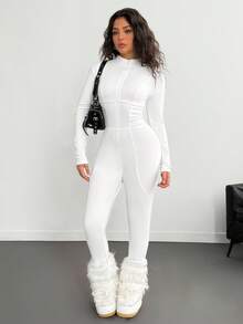 Coolane Bộ đồ thể thao trượt tuyết mùa đông cho nữ, đồ mặc ngoài trời, đồ mặc nhà, đồ mặc nhà, đồ mặc ngoài trời ... - trắng - Xem 4