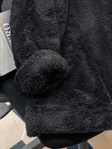 Claim Dot Men's Embroidered Fleece Hoodie, Comfortable & Versatile. Suitable For Autumn/Winter, Home, Outdoor, School, Friend's Gift, Long Sleeve Top