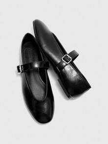 CUCCOO BIZCHIC Women's Fashion Commuter Versatile Casual Mary Jane Flat Shoes For Christmas