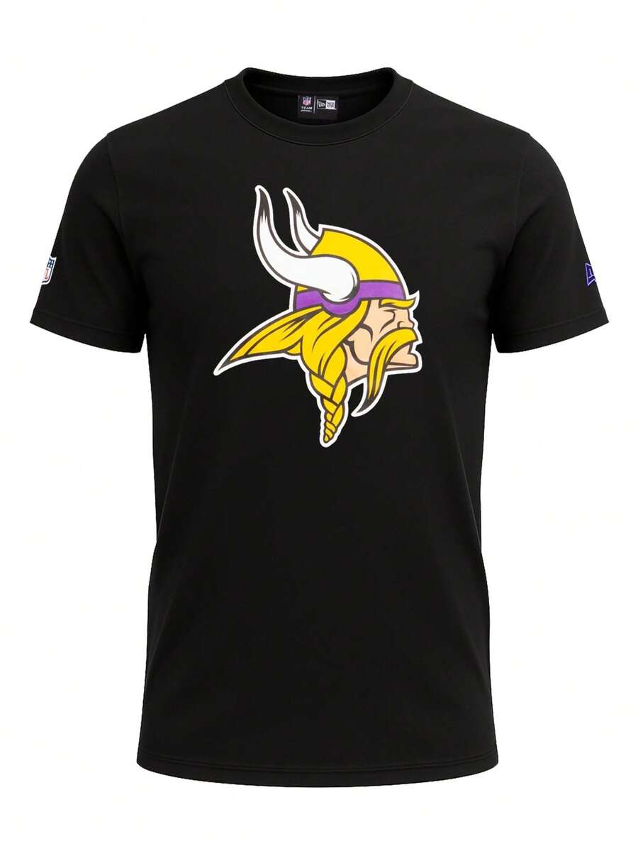 Men's T-Shirts Black - Black and Yellow - View 1