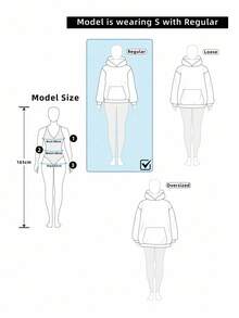 SHEIN LUNE 女式拼色条纹针织卫衣，适合秋冬季 - 彩色 - 查看 4