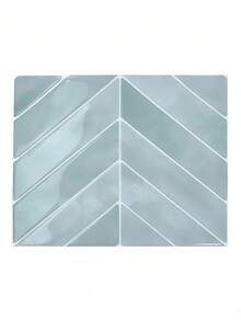 SHEIN 10/20片 11.4英寸 X 9英寸 可剥离粘贴壁纸 - 3D软凝胶可剥离粘贴柔性防水瓷砖，适用于厨房、浴室、易清洁墙面和淋浴房瓷砖。家居装饰，节日装饰。房间装饰 墙面装饰 浴室装饰 卧室装饰 房间装饰用品 客厅装饰 家居装饰 客厅墙纸 墙贴 墙贴 - 彩色 - 查看 11