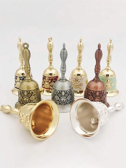 1 st vintage handskuren färgad klocka gammal mansfigur handvevad klocka musikalisk jul bröllopsceremoni dekoration hem festtillbehör samlarobjekt gåva till bröllop heminredning högtidsfest vintage samlarobjekt