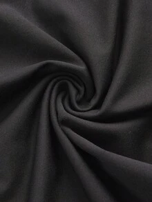 SHEIN Qutie Koszulka damska plus size, casualowa, z blokami kolorów i ładnym dopasowanym wzorem