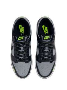 Nike DUNK Men's Sneakers Cool Grey/Volt/Reflect Silver/Black FQ2205-001 - Cool Grey/Volt/Reflect Silver/Black - View 3