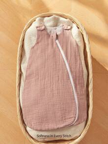 Cozy Pixies 1pc Floral Print Reversible Soft & Comfortable Baby Sleeping Bag, Pastoral Style