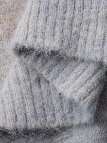 Livesso Women's Casual Loose Ombre Knit Sweater, Autumn