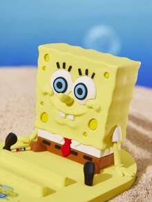 SpongeBob SquarePants | SHEIN 可爱手机支架，桌面摆件，桌面装饰，礼物 - 黃色 - 查看 5