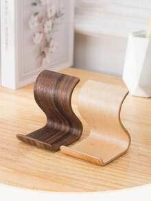 1 Giá đỡ điện thoại bằng gỗ, thích hợp cho bàn làm việc văn phòng, kệ đựng đồ trên bàn, đồ dùng học tập. - Nhiều màu - Xem 6