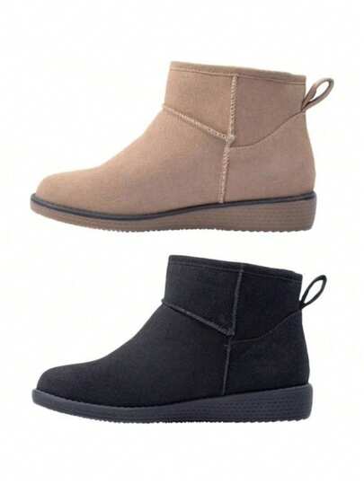 Kit de 2 pares de botas, tipo botín, de piso 1149416