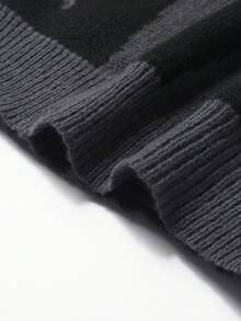 Manfinity EZcore Plus Size Men's Casual Button-Up Long Sleeve Cardigan, Fall/Winter