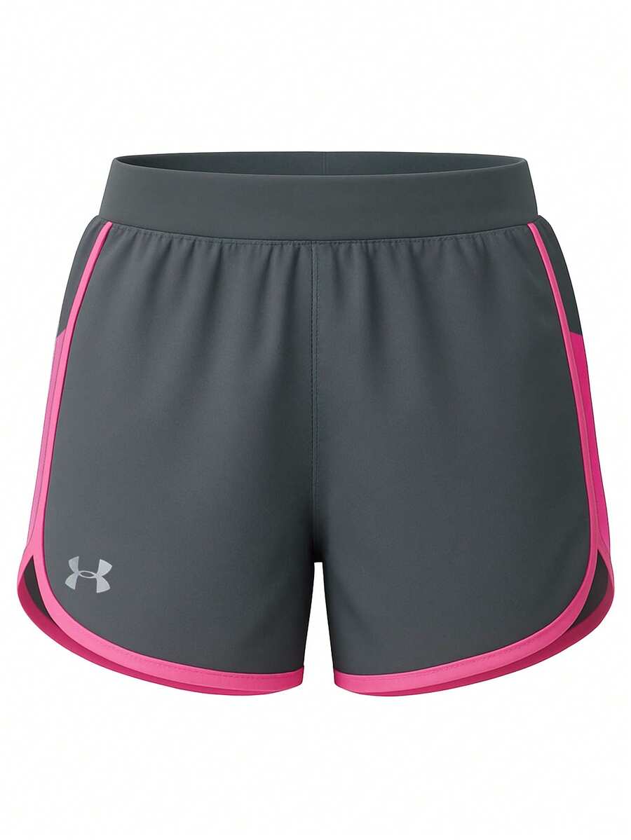 Under Armour HEATGEAR Sports Shorts Versatile Comfortable Classic Fit Gym Daily Outdoor Grey 1350196-013 - 灰色 - 查看 1